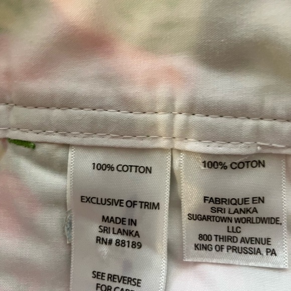 Lilly Pulitzer the Walsh short Sz 00 (28” Waist) Tropical Fun 3.5” Inseam Casual - Picture 7 of 8